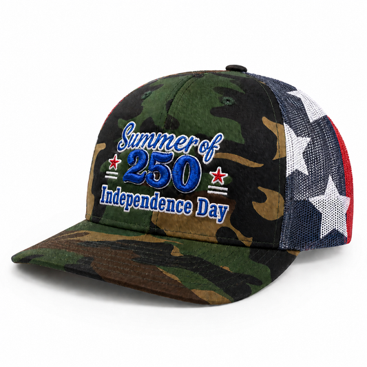 USA Summer of 250 Independence Day Hats