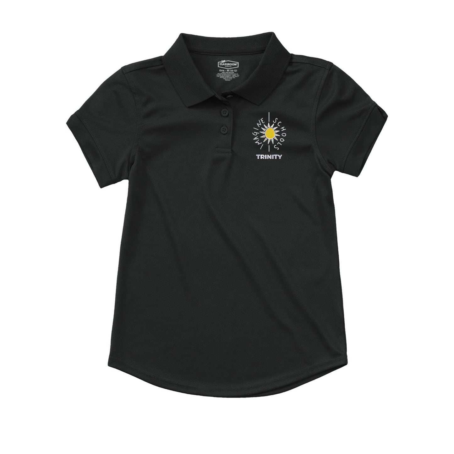 Imagine School Trinity Girls Moisture Wicking Polo