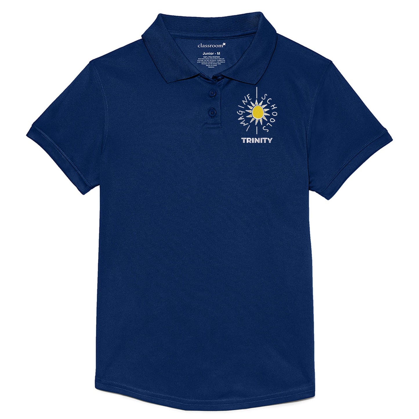 Imagine School Trinity Girls Moisture Wicking Polo