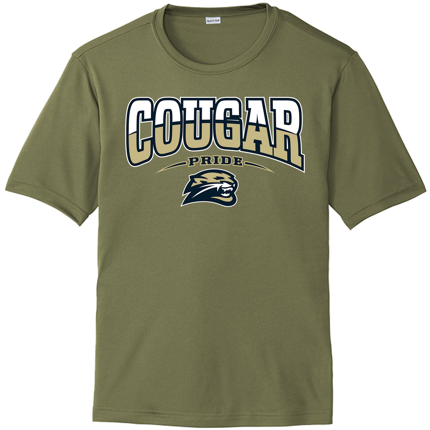 Durant High School Drifit Shirt  "Cougars Pride"