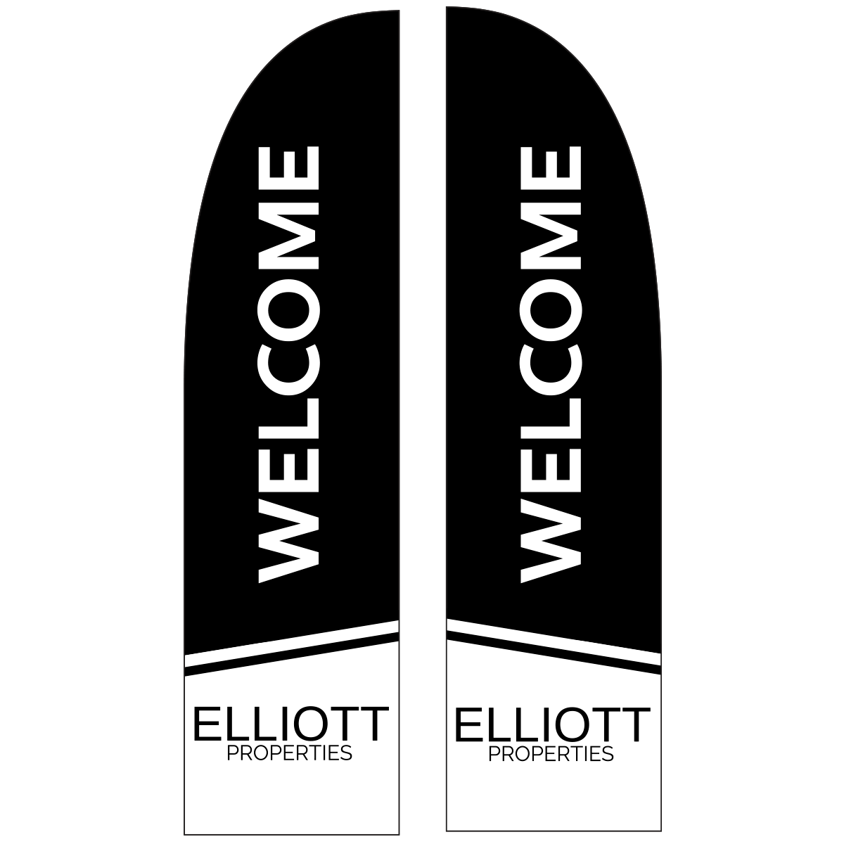Elliott Properties Feather Flags