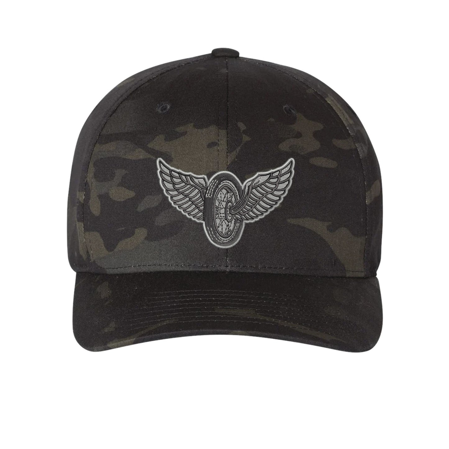 Sheriff MC Flex Fit Hats - Motor Wheel Logo