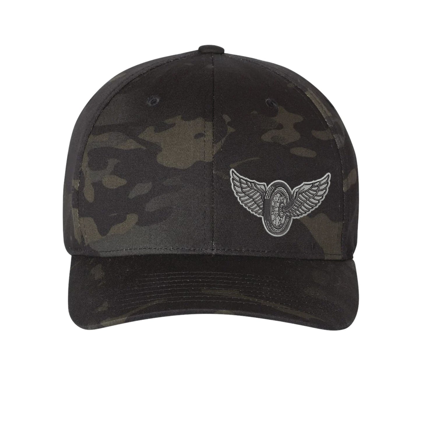 Sheriff MC Flex Fit Hats - Motor Wheel Logo
