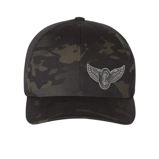 Sheriff MC Flex Fit Hats - Motor Wheel Logo