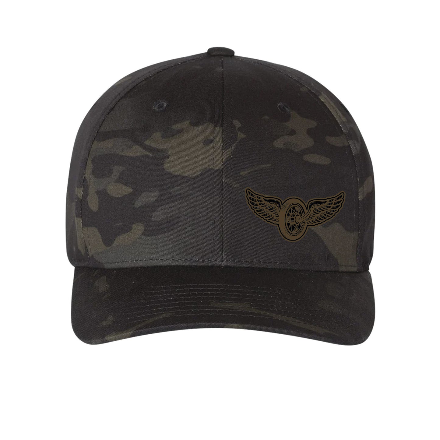 Sheriff MC Flex Fit Hats - Motor Wheel Logo