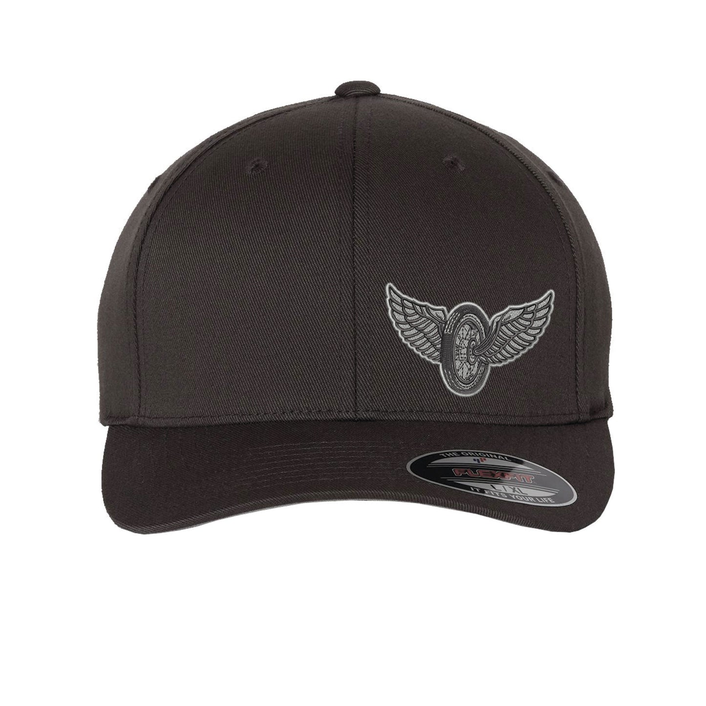Sheriff MC Flex Fit Hats - Motor Wheel Logo
