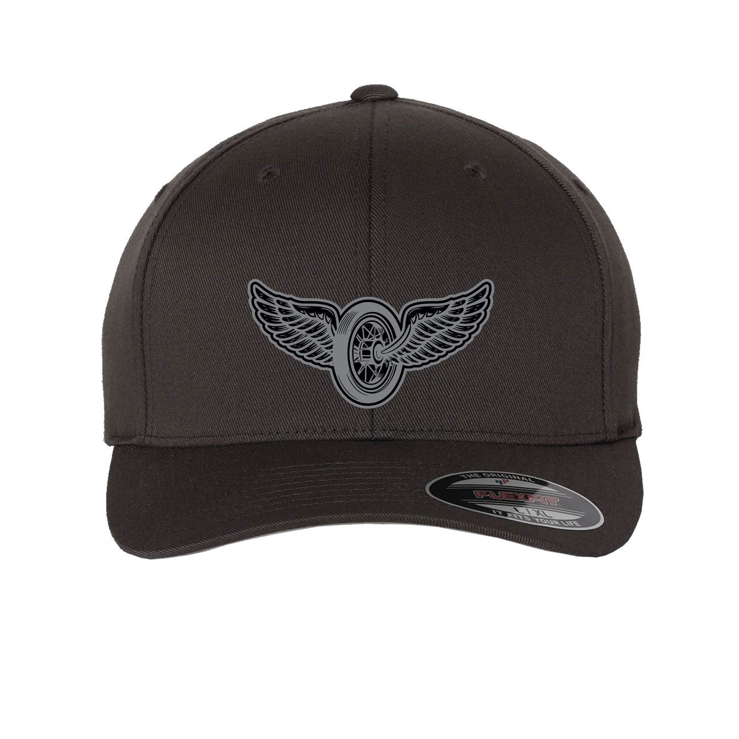 Sheriff MC Flex Fit Hats - Motor Wheel Logo