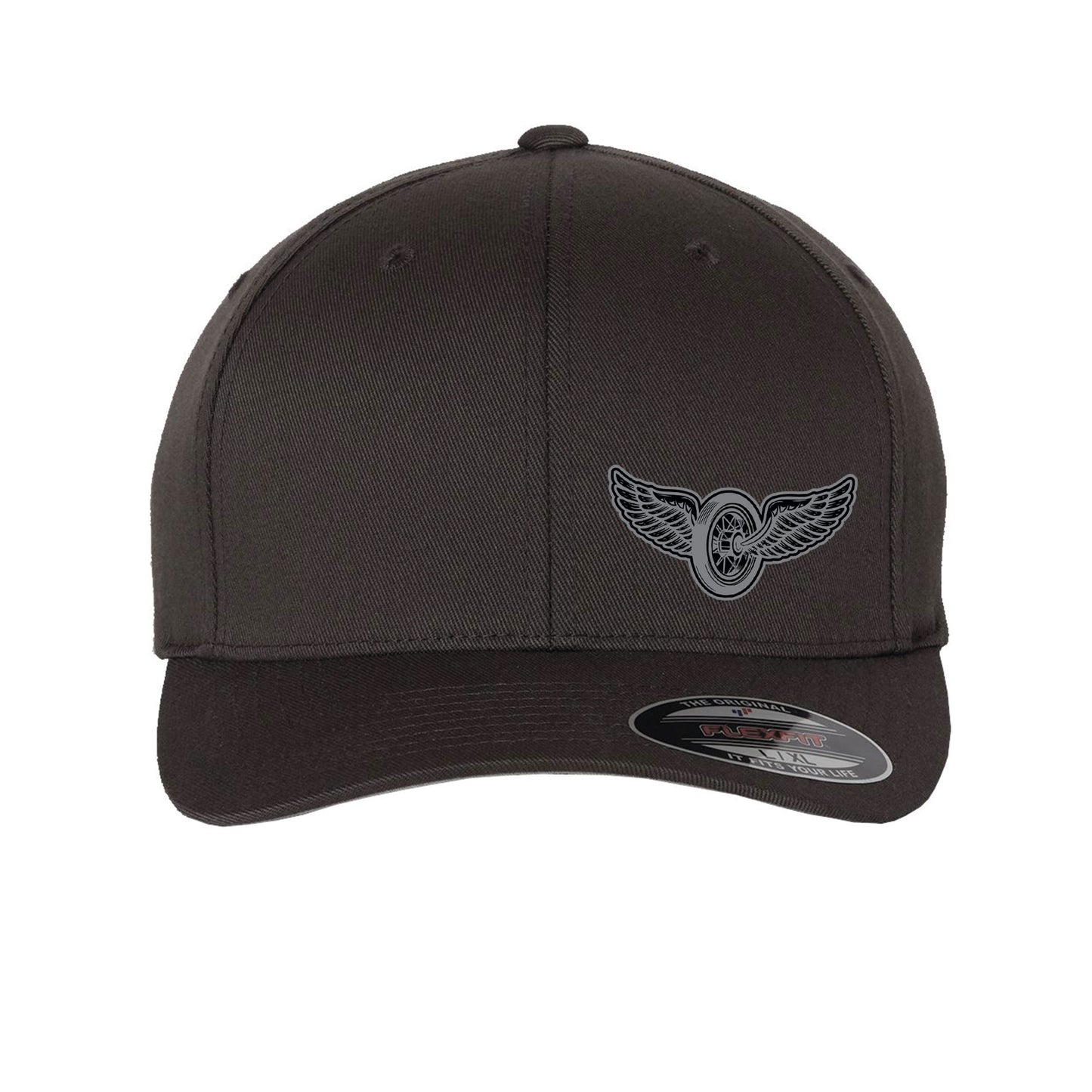 Sheriff MC Flex Fit Hats - Motor Wheel Logo