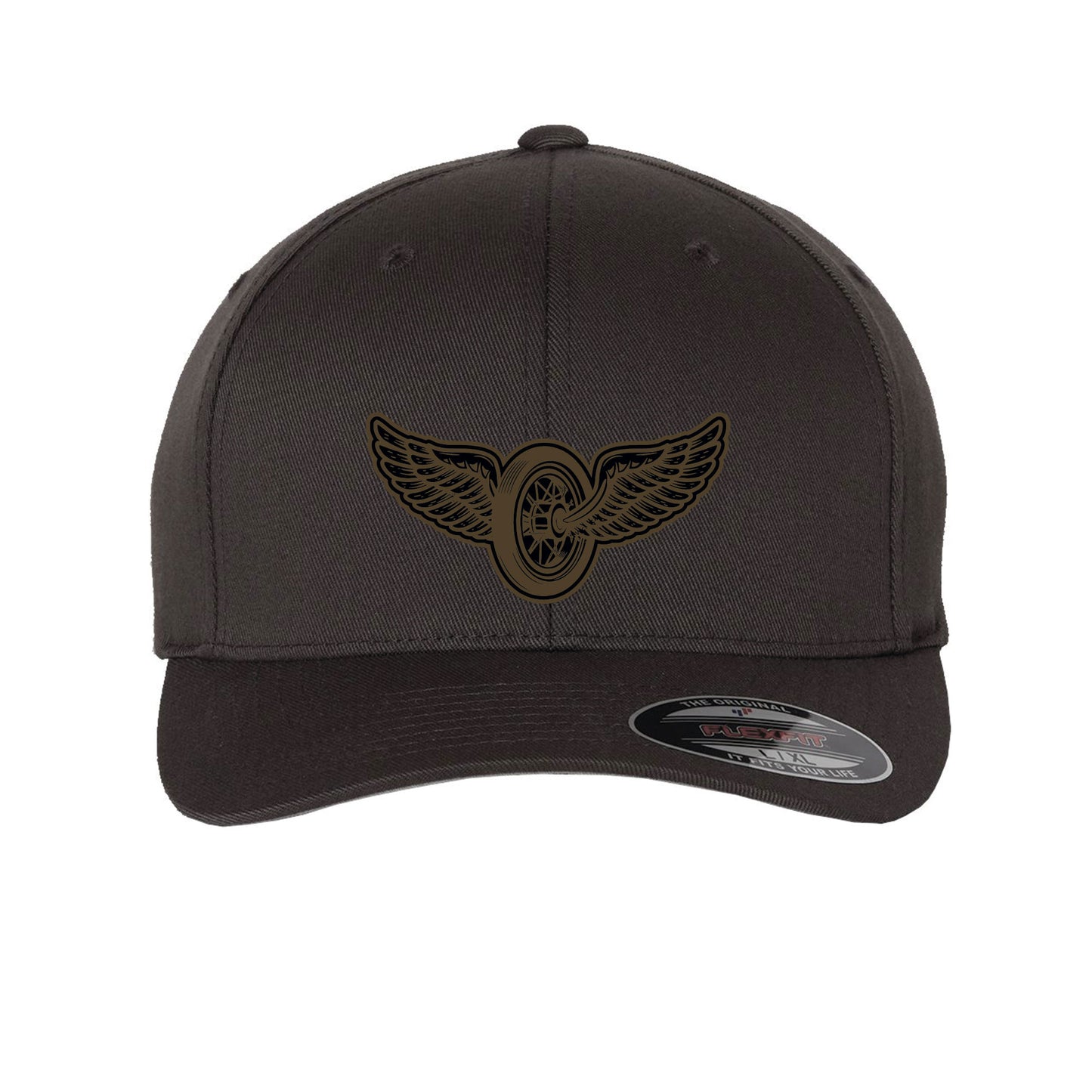 Sheriff MC Flex Fit Hats - Motor Wheel Logo