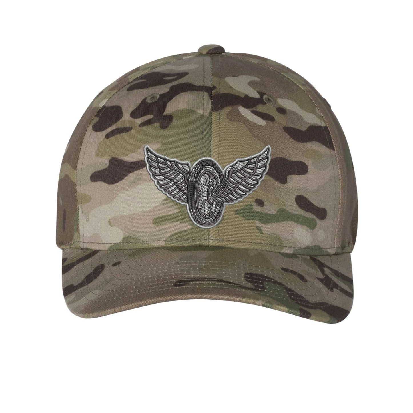 Sheriff MC Flex Fit Hats - Motor Wheel Logo