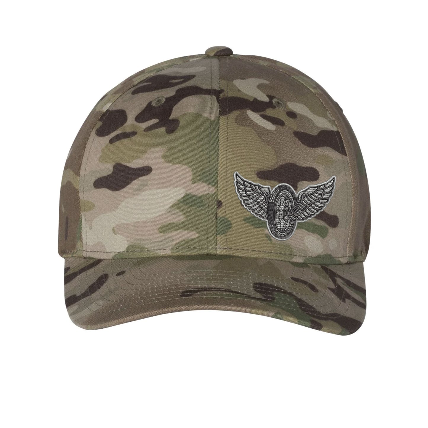 Sheriff MC Flex Fit Hats - Motor Wheel Logo