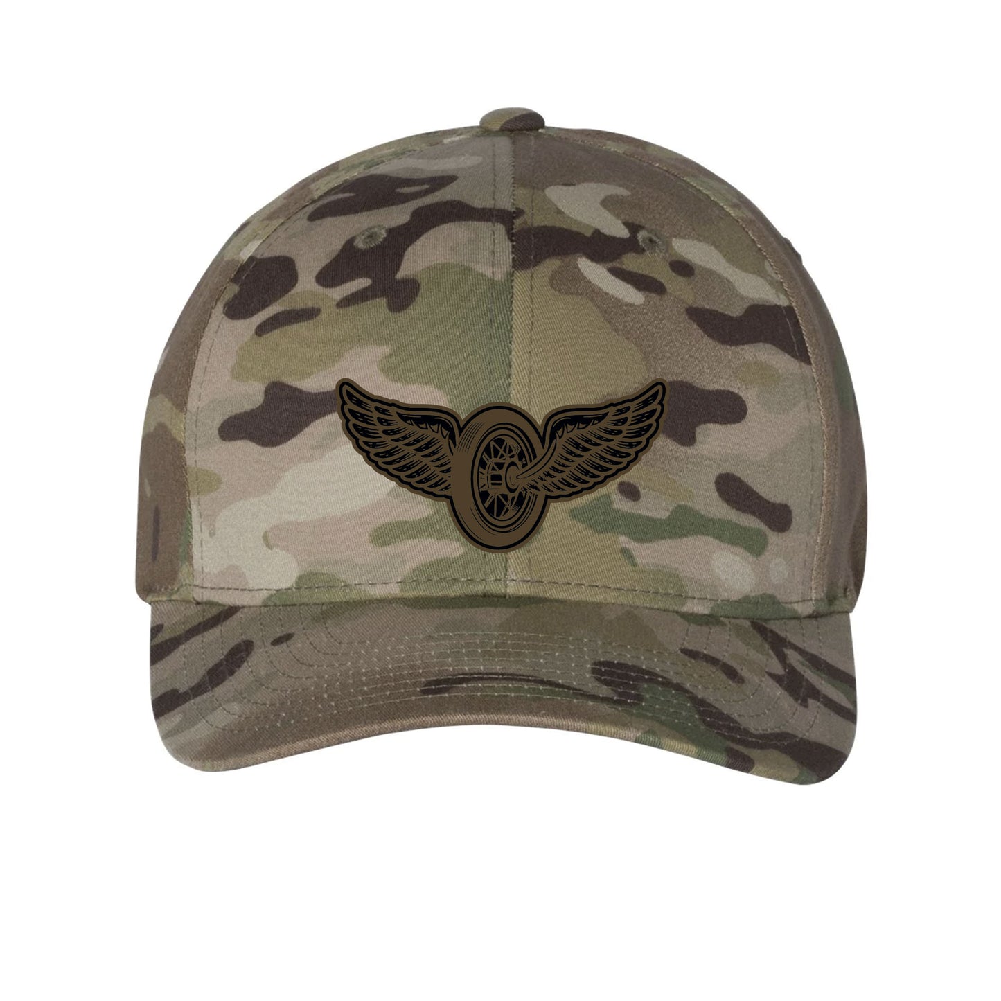 Sheriff MC Flex Fit Hats - Motor Wheel Logo