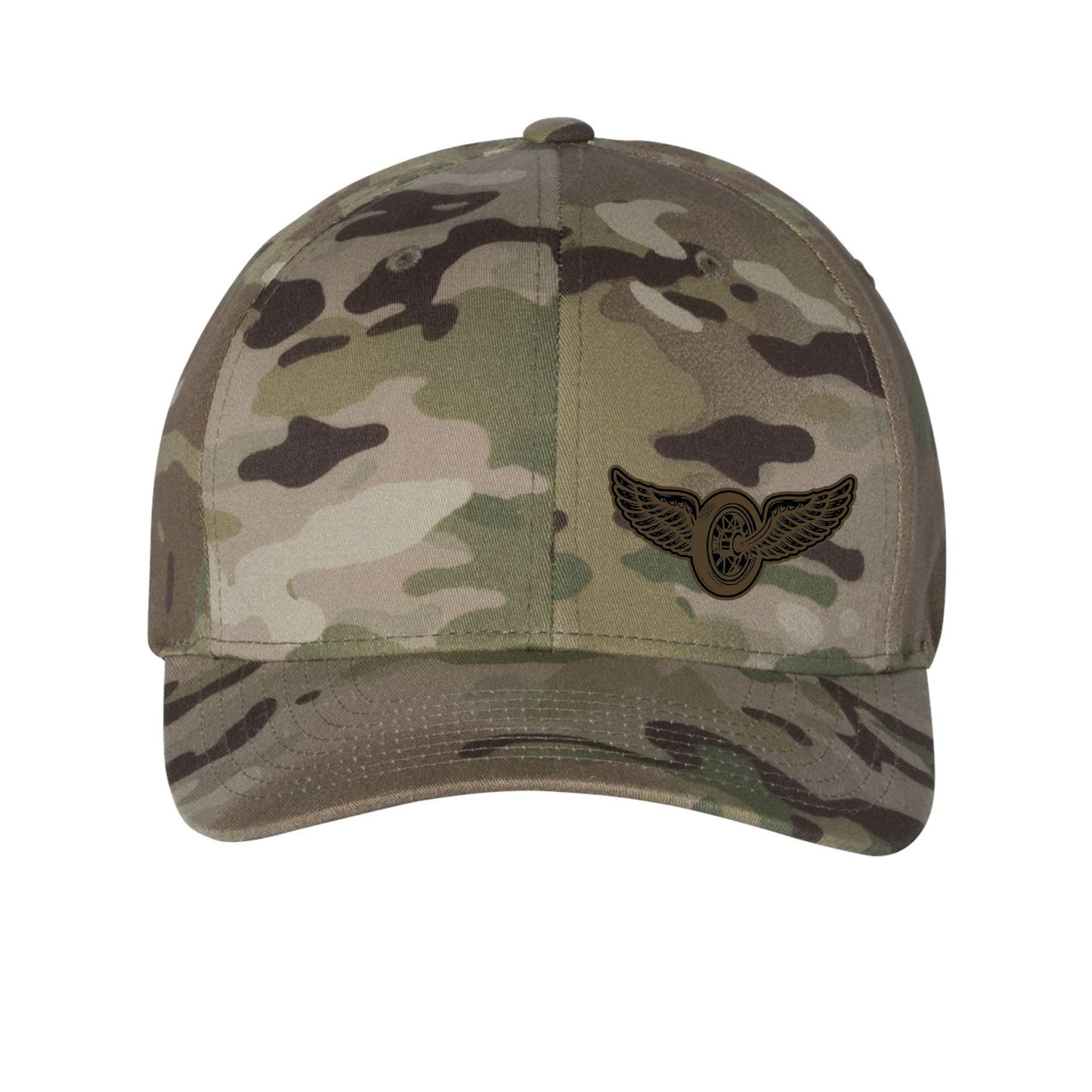 Sheriff MC Flex Fit Hats - Motor Wheel Logo