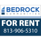 Bedrock Communities -  18" x 24" Custom - Single Sided Aluminum Yard Sign