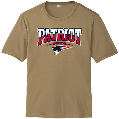 Freedom High School Drifit Shirt with Printed Patriots Logo