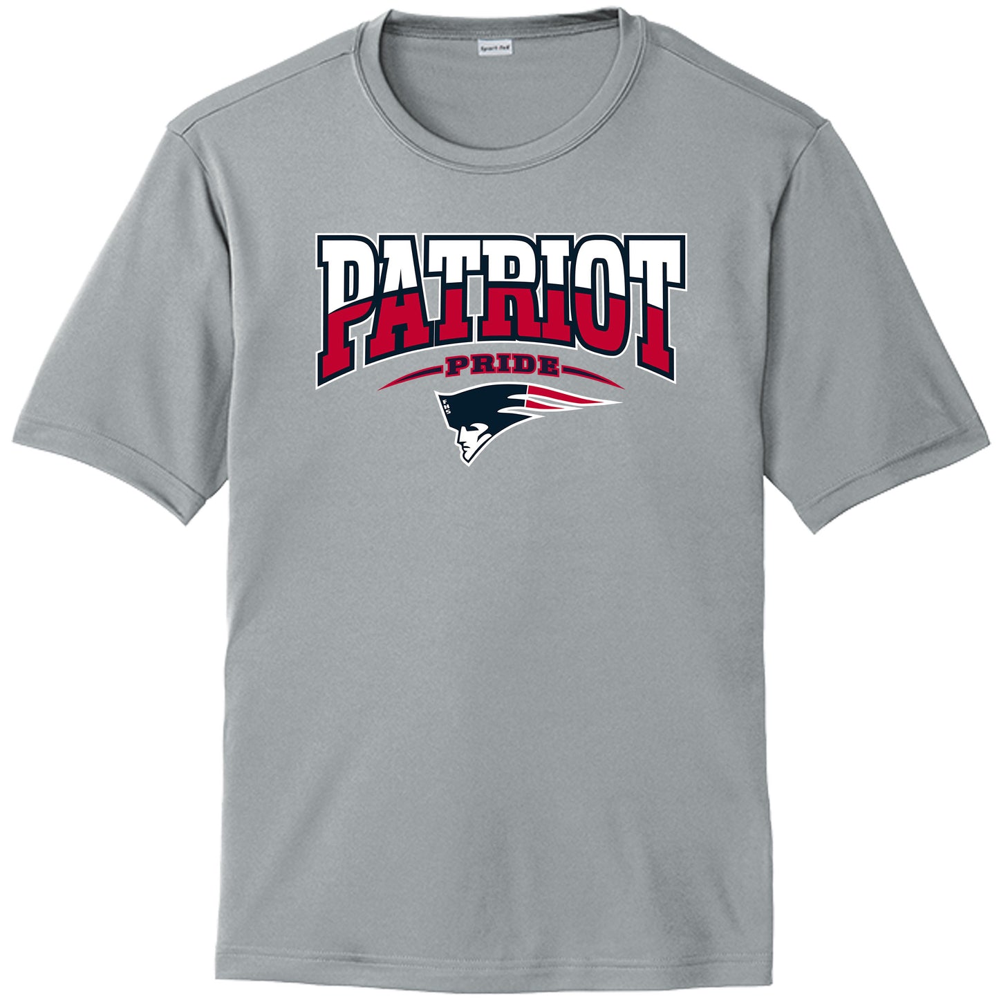 Freedom High School Drifit Shirt with Printed Patriots Logo