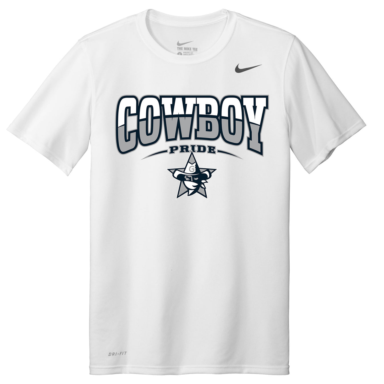 Gaither High School Nike Legend Tee with Printed Cowboys Logo – Red's ...