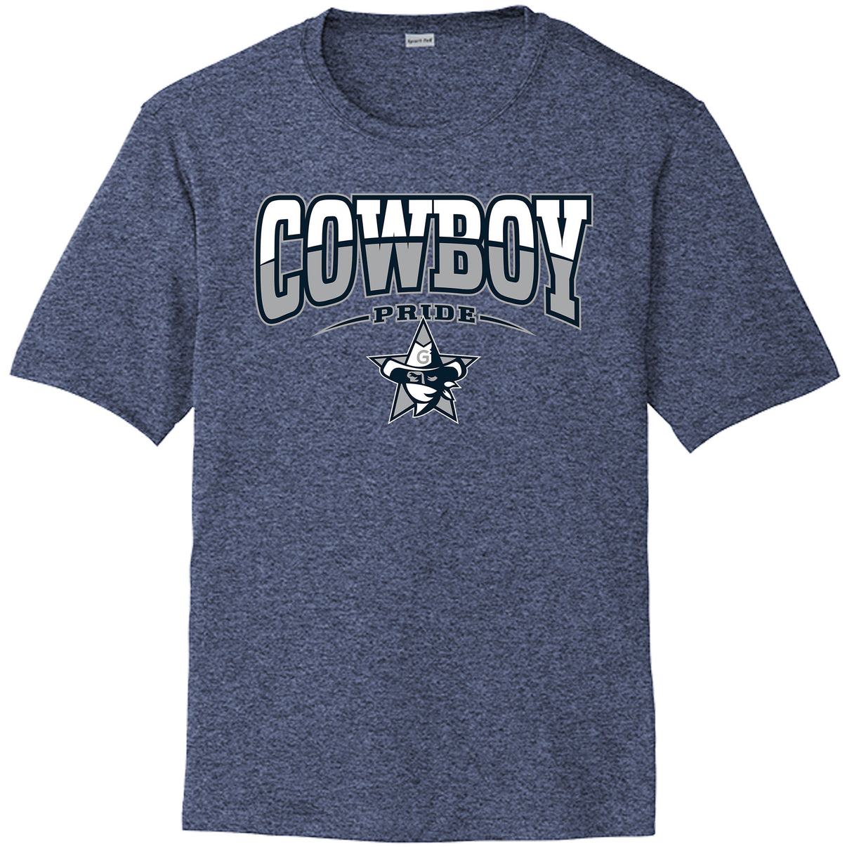 Gaither High School Drifit Shirt with Printed Cowboys Logo – Red's Team ...