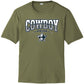 Gaither High School Drifit Shirt with Printed Cowboys Logo