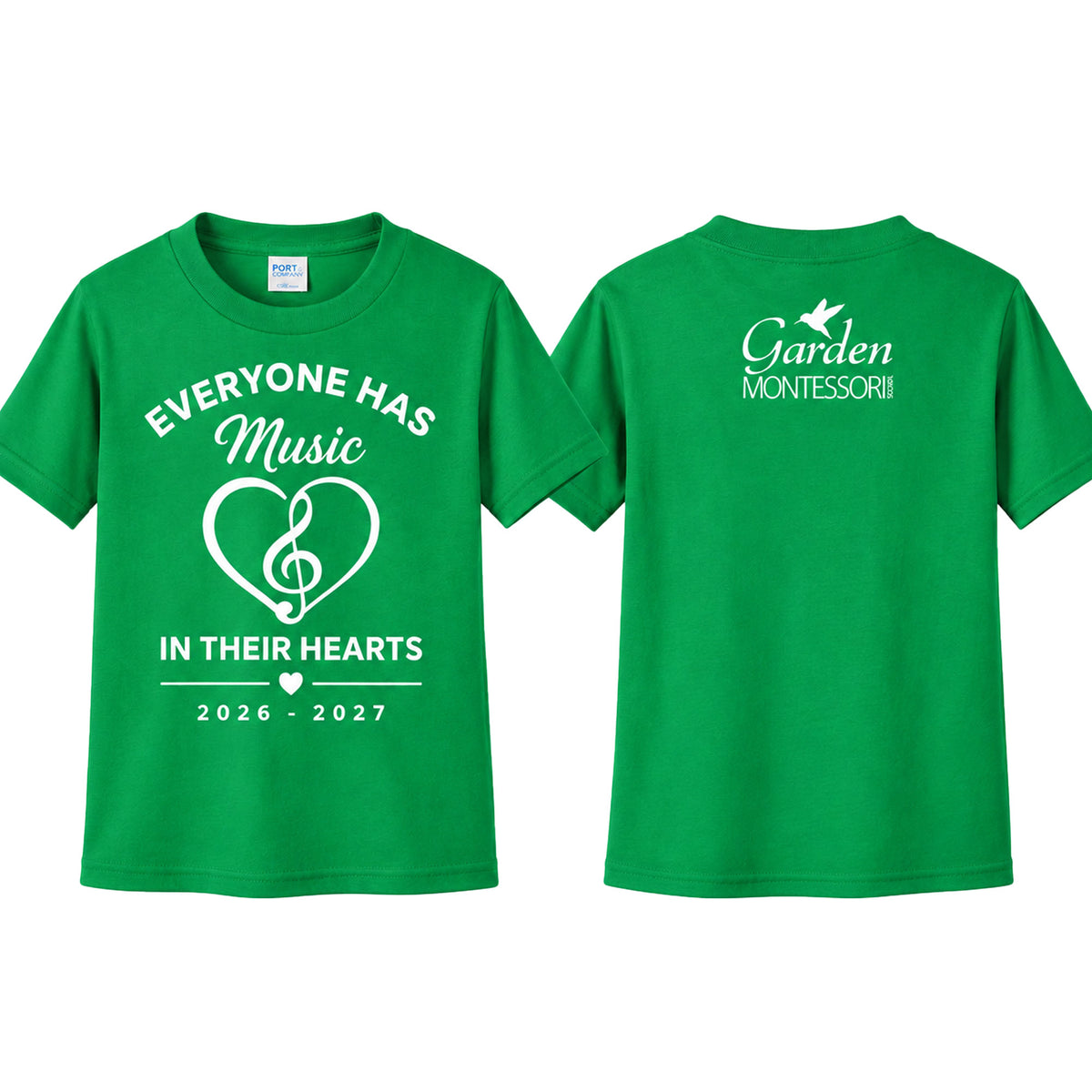 Garden Montessori - Cotton T-Shirt - Spirit Shirt