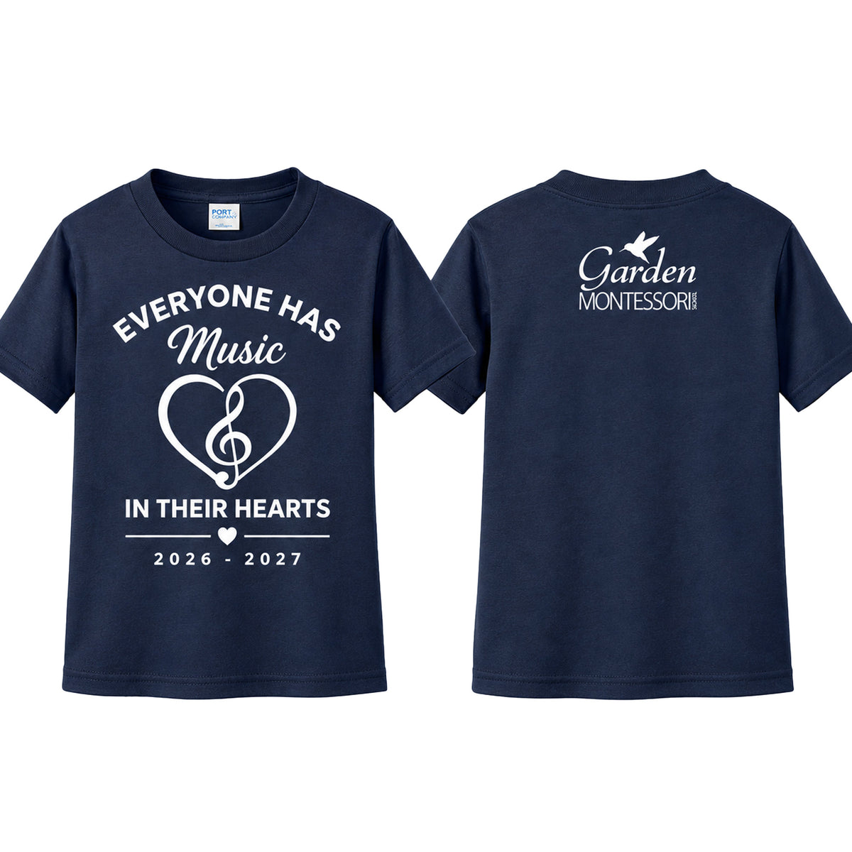Garden Montessori - Cotton T-Shirt - Spirit Shirt