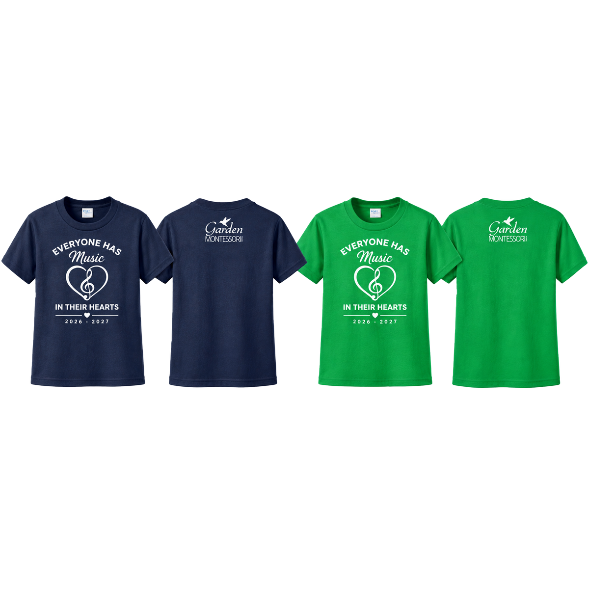 Garden Montessori - Cotton T-Shirt - Spirit Shirt