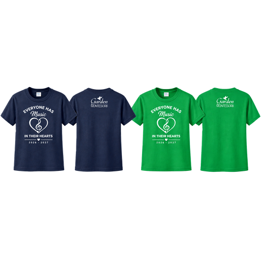 Garden Montessori - Cotton T-Shirt - Spirit Shirt