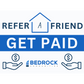 Bedrock Communities - Referrals - Yard of the Month - 18" x 24" - Single Sided Aluminum Yard Sign