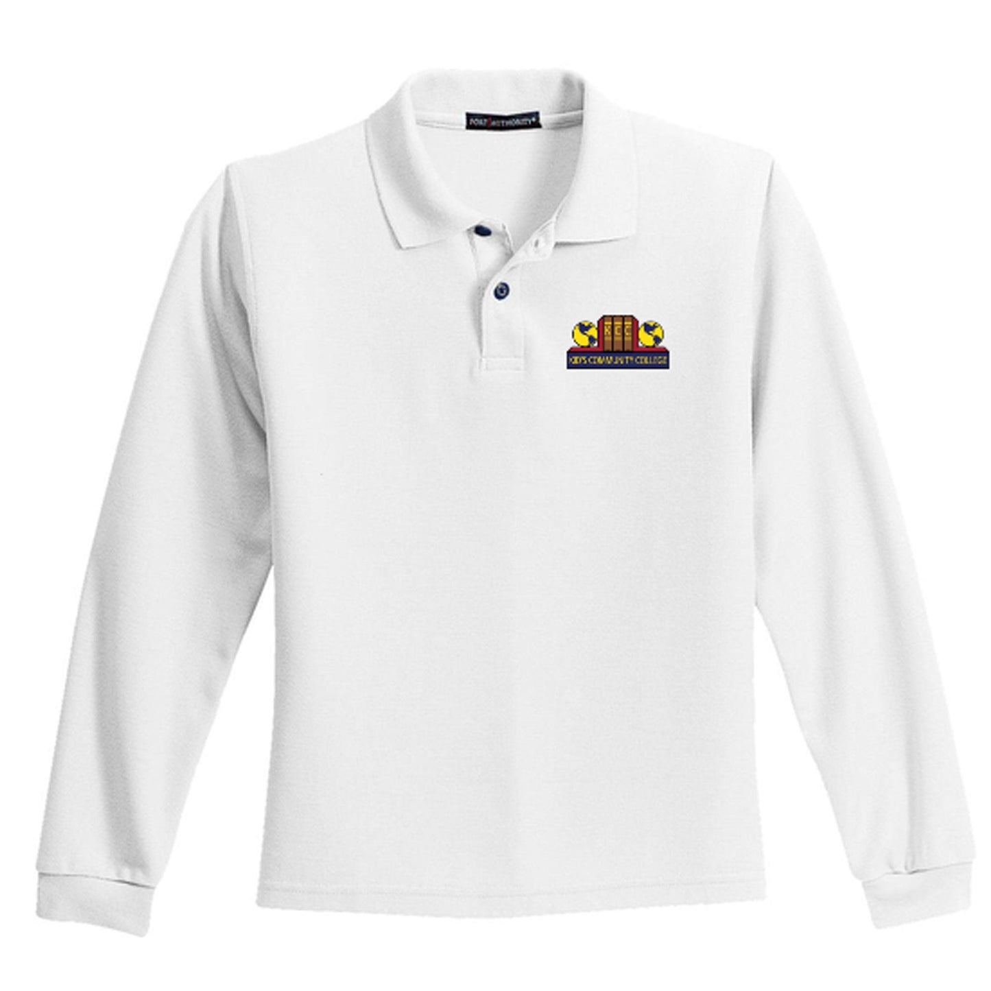 KCC South Basic MS Longsleeve Cotton Polo - Special Order!