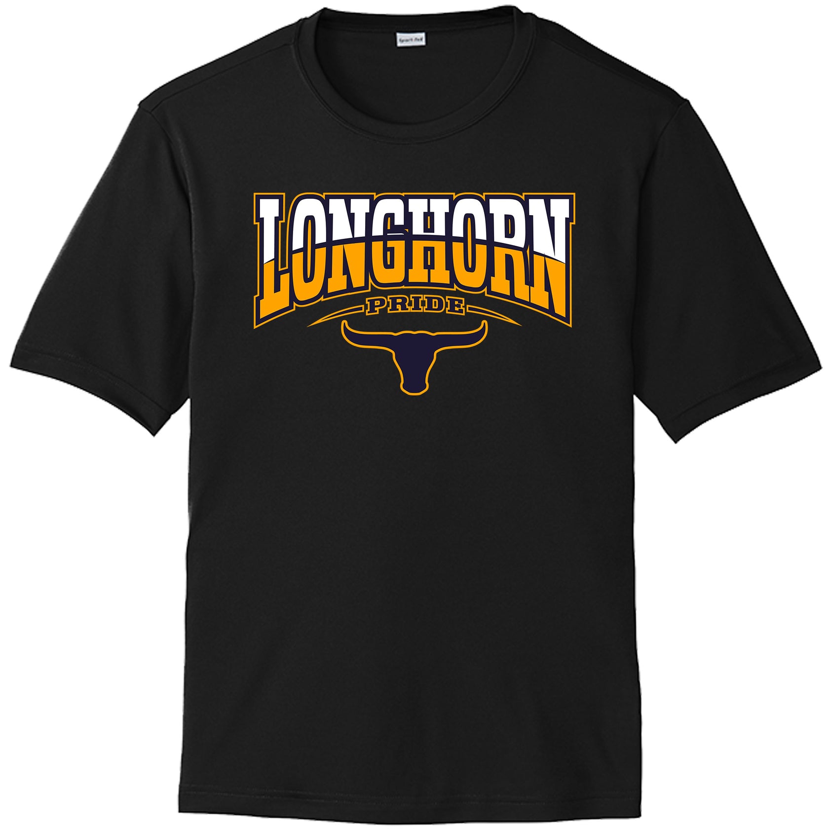 Lennard High School Drifit Shirt with Printed Longhorns Logo – Red's ...