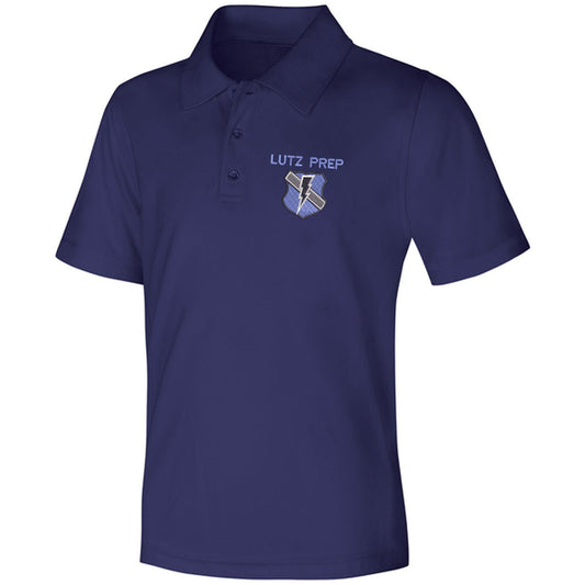 LP MS Unisex Moisture Wicking Polo - Royal - SPECIAL ORDER!