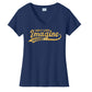 Imagine School Land O' Lakes Parent Ladies Spirit V-Neck Tee Glitter