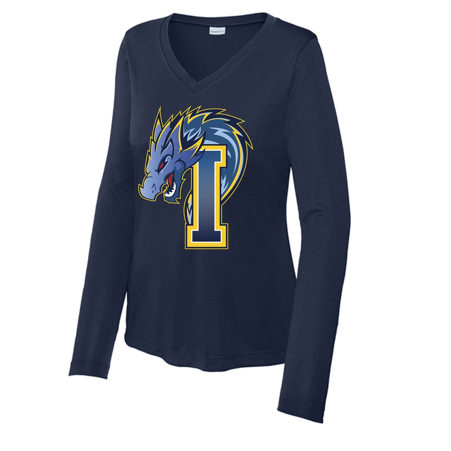 Imagine School Land O' Lakes Parent Ladies Drifit Long Sleeve Spirit Tee
