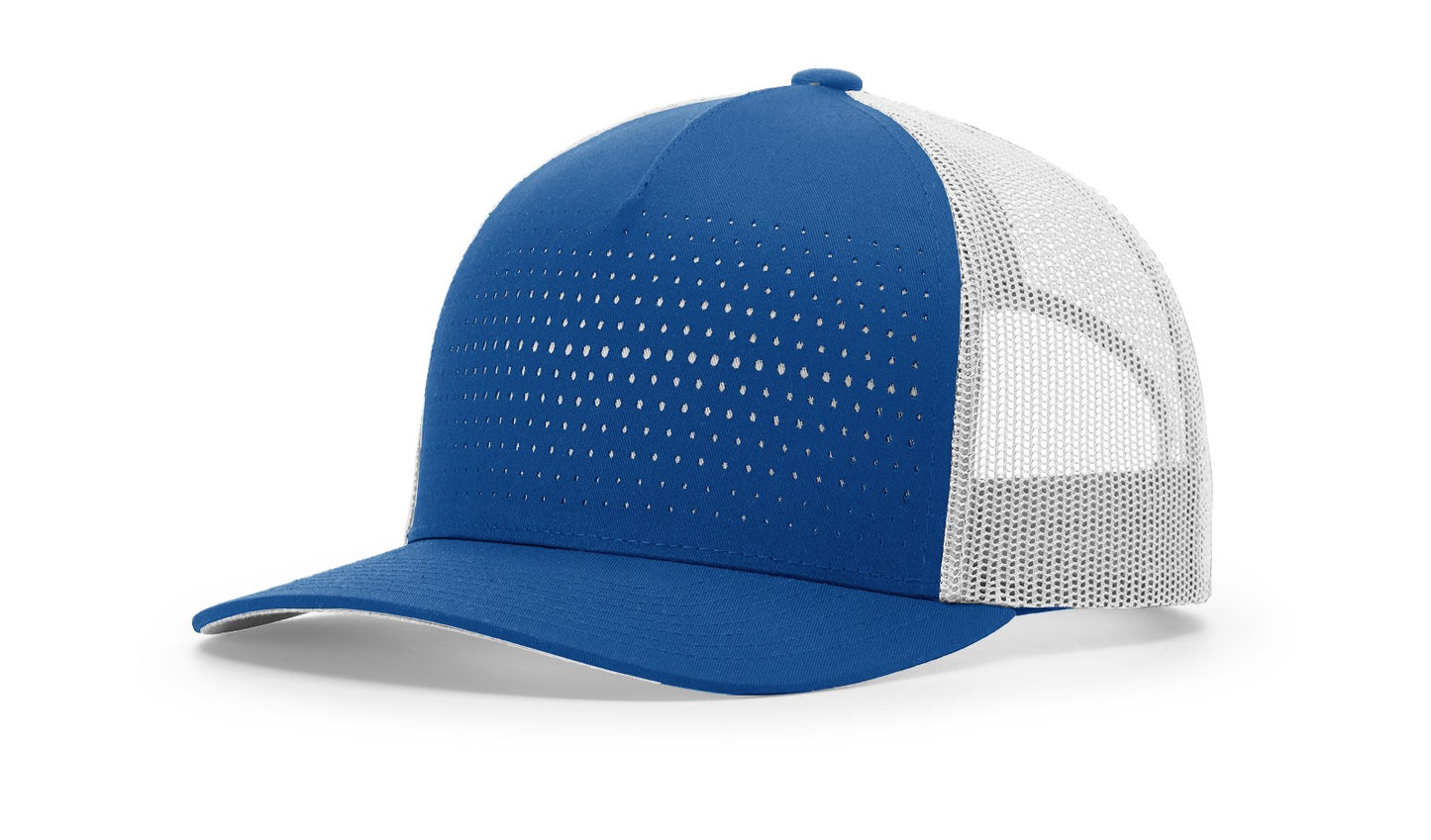 Richardson 163 | LASER CUT FIVE PANEL TRUCKER