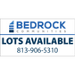 Bedrock Communities - 4ft x 8ft - Custom - Single Sided Banner w/ Grommets