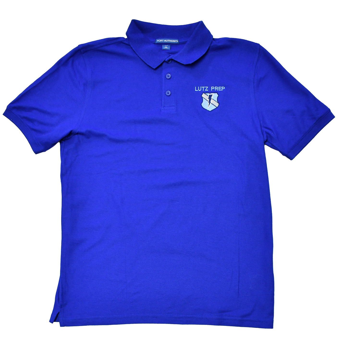 LP Middle School Unisex Basic Cotton Polo  - ROYAL