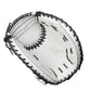 Mizuno MVP Prime Fastpitch Softball Catcher's Mitt, 34", RH, White-Grey