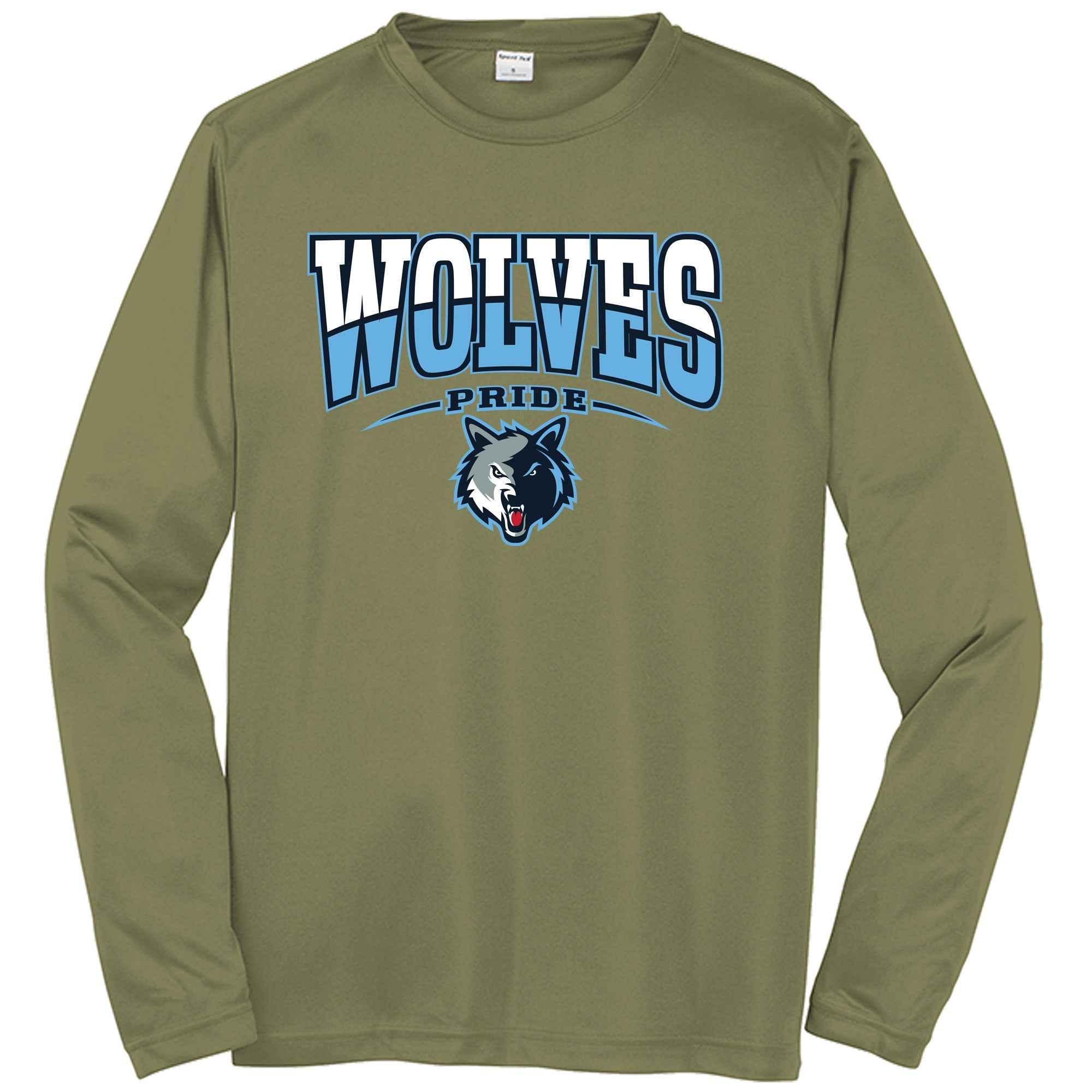 Newsome School Longsleeve Drifit Shirt Wolves Pride Red s Team Sports Newsome School Longsleeve Drifit Shirt Wolves Pride Red s Team Sports