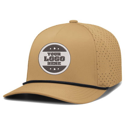 Pacific Headwear Weekender Perforated Snapback Cap - P424