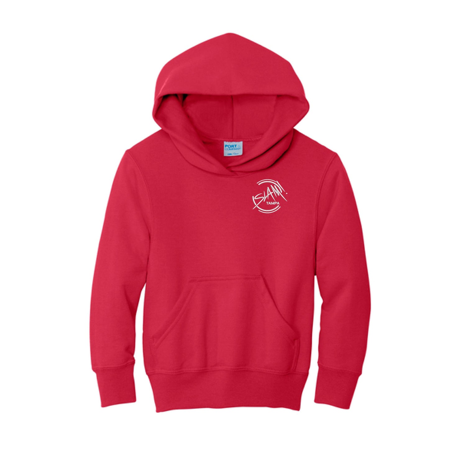 SLAM! Tampa Elementary Fleece Pullover Hooded Sweatshirt with LC EMB Logo