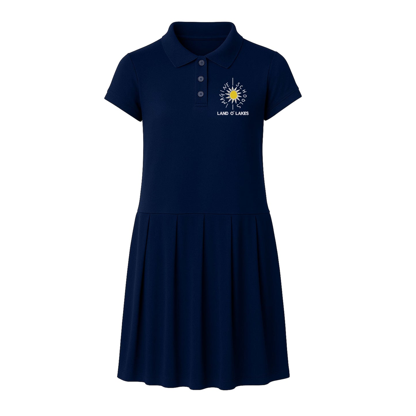 Imagine School Land O' Lakes Girls Polo Dress