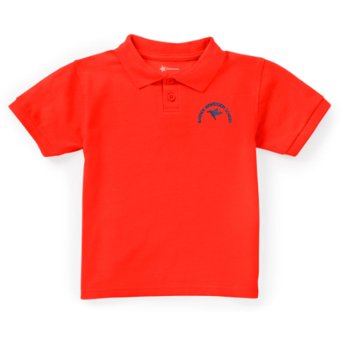 Garden Montessori Unisex Cotton Polo