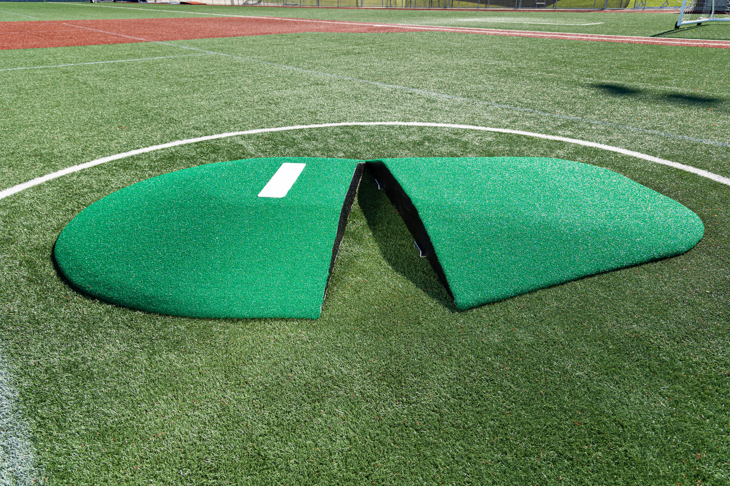 Portolite 10" Two-Piece Game Mound - Green, Red, Clay, Tan