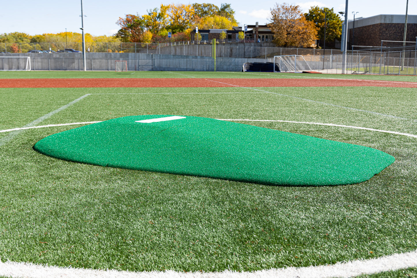 Portolite 8" Two-Piece Game Mound - Green, Red, Clay, Tan