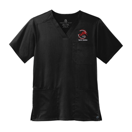 Sports Medicine - Adult / Unisex Scrub V-Neck Top