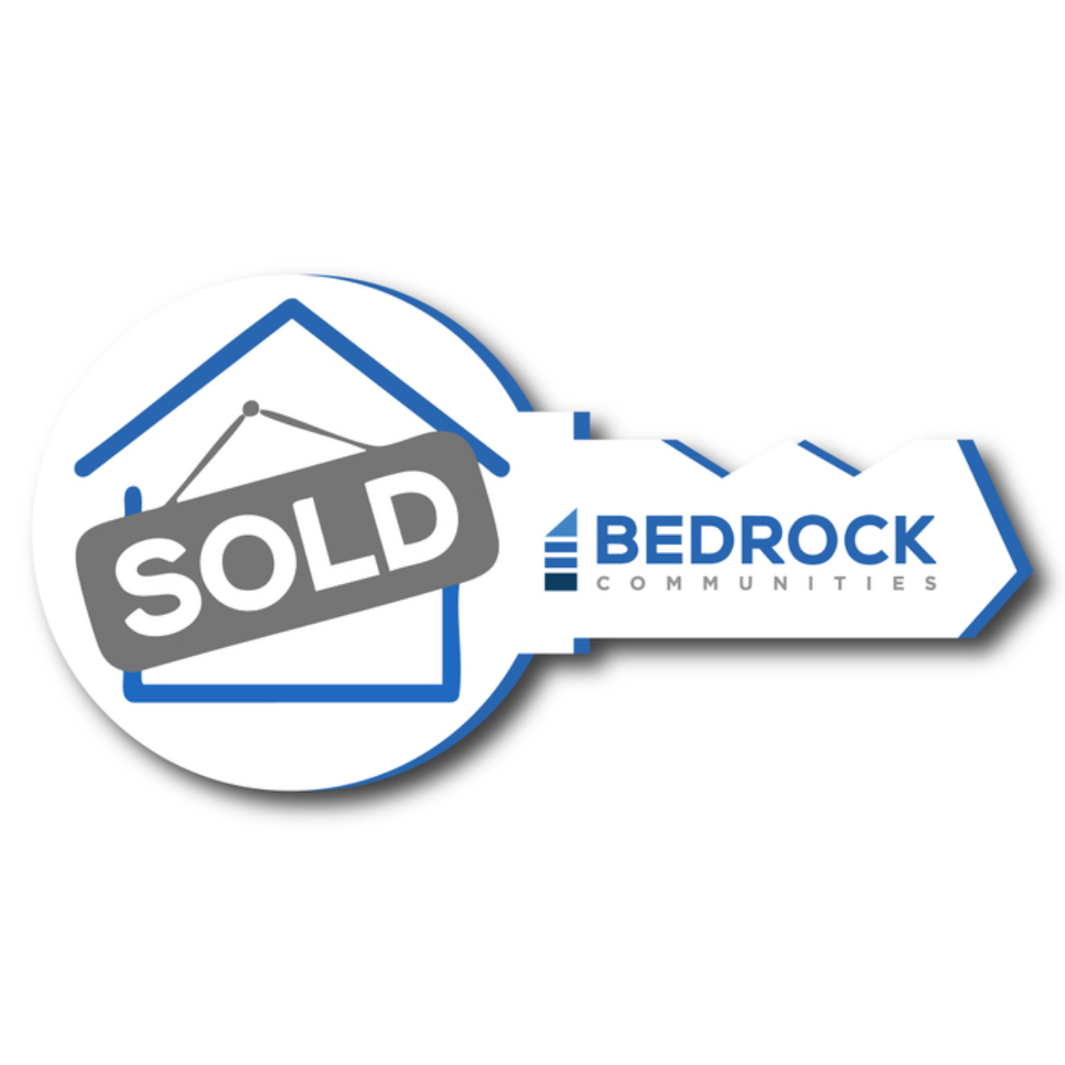 Bedrock Communities - Sold Sign - New Buyer - Photo Prop