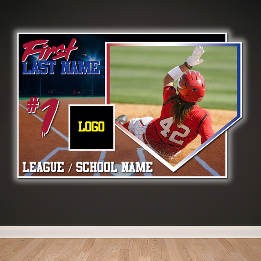 Softball MVP "Tribute" Wall Art