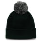 Roll Up Beanie w/ Pom