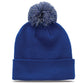 Roll Up Beanie w/ Pom