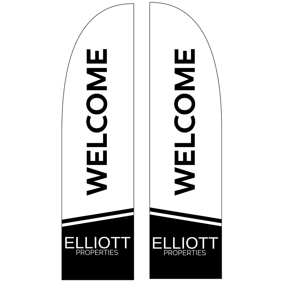 Elliott Properties Feather Flags